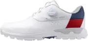 MIZUNO Golf Shoes WAVE HAZARD AQUA BOA WIDE 51GM2470 White Red US10(27cm)