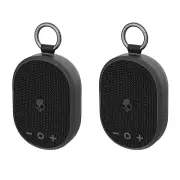Skullcandy Kilo Wireless Portable Bluetooth Speaker with Case Bundle, 2-pack