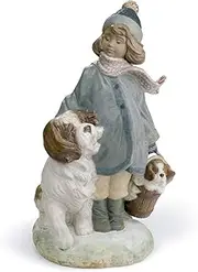 Lladro 01012517 Winter Wind Retired Gres Porcelain Figurine New