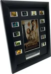 CAST signed Lord of the Rings The Two Towers filmcell (Lightbox upgrade option)