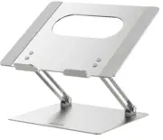 BESIGN LS10 Aluminum Laptop Stand Ergonomic Adjustable Notebook Stand - Silver