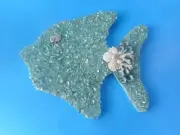 Sea Shell Fish Wall Art-Artist Created