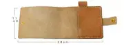 for B7 8.8x12.5cm Notepad holder pad pen bag Note cover notebook Leather X131