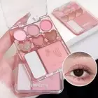 8Colors Matte Eyeshadow Palette Make Up Kit Shimmer Glitter Eye Shadow Powd T5S3