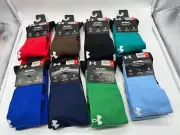 NEW ONE PAIR UNDER ARMOUR UA TEAM YOUTH OVER THE CALF SOCKS SIZE 13.5K-4.5