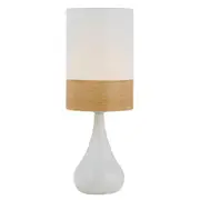 Akira Table Lamp White Oak | Telbix Lighting