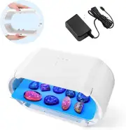 2 in 1 UV Light for Resin, New Faster Curing Two-Sided UV Resin Light with 48 LE