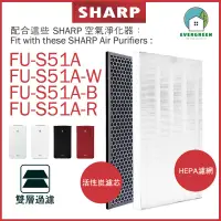 在飛比找友和YOHO優惠-適用於Sharp FU-S51A FU-S51A-W FU-