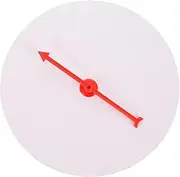 WHAMVOX Turntable Game Prize Wheel Roulette Wheel Tabletop Wheel Prize Spinners Roulette Table Blank Prize Wheel Games Hanging Prize Wheel Hanging Wheel DIY Prize Wheel White Foam