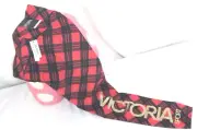 Victorias Secret VSX LIMITED EDITION RED PLAID YOGA LEGGING PANTS NWT S