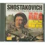 原聲帶-FALL OF BERLIN/ UNFORGETABLE YEAR- DMITRI,SHOSTAKOVICH全新