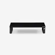 ﻿Invisible Bed Sturdy Heavy-Duty Monitor Riser Stand (59.5 x 21 x 12 cm) X-Small Black