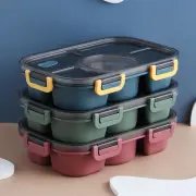 Lunch Box Portable Microwaveable Lunch Box Student Bring Meal Sealed Lunch Box