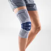 Bauerfeind GenuTrain Comfort Silicone Edge Knee Brace Size 6 Titanium