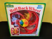Sesame Street Toy Roll back Wheel Big Bird (Sealed)