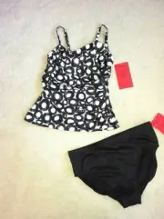 FLIRTY MAGICSUIT GEOMETRIC MIRACLESUIT TANKINI SWIMSUIT 10
