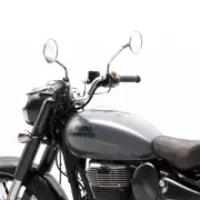 ROYAL ENFIELD Fuel Tank With Stickers-Redditch Grey, 350 Classic Reborn