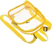 [OHPHCALL] Backpack for Concert Work School Pvc Transparent Large Capacity Comfortable Shoulder Straps