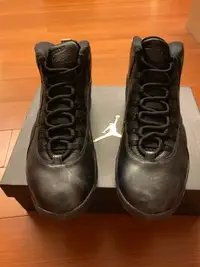 在飛比找Yahoo!奇摩拍賣優惠-AIR JORDAN 10代 NYC 黑 US:11