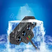4-Way USB Socket 12V-24V Power Cigarette Lighter Charger Splitter Car Accessorie (for: Subaru)