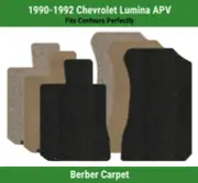 Lloyd Berber Front Row Carpet Mats for 1990-1992 Chevrolet Lumina APV (for: Chevrolet)