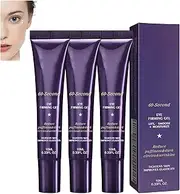 60-Second Eye Firming Gel, Under Eye Firming Serum, Instant Reduces Under Eye Bags & Puffiness, Moisturizating Skin, Anti Aging Fine Lines, Firm That Delicate Skin Under Your Eyes (3PCS)