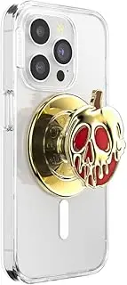 PopSockets Round Phone Grip Compatible with MagSafe, Adapter Ring Included, Phone Holder, Wireless Charging Compatible - Poison Apple