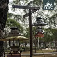 在飛比找松果購物優惠-cAmP33 木頭燈柱 三節燈柱 燈桿 木頭燈柱 露營 野營