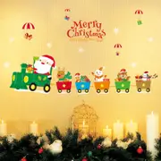 Santa Train Wall Decals - AW6037