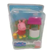 Peppa Pig Figure PlaySet Wishing Well: UK IMPORT: DAMAGED PACKAGING: New