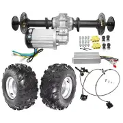 810mm Rear Differential Axle Kit Hub 60V 2500W Motor 8" Wheels Go kart ATV Cart