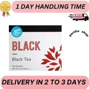Happy Belly Tea Bags, Black, 100 Count (Previously Solimo) 2 pack