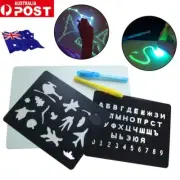 Child Sketchpad Luminous Drawing Board PVC Draw With Light In Darkness Toys ZV
