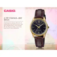 在飛比找蝦皮購物優惠-CASIO LTP-V005GL-1B2 指針女錶 皮革錶帶