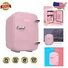 Thermoelectric 4L Cooling & Warming Mini Fridge - Perfect for Travel & Skincare