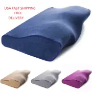 Orthopedic Breathable Memory Foam Sleep Pillow Contour Cervical Neck Support