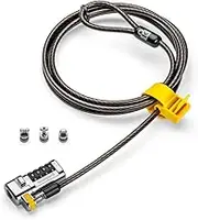 Kensington ClickSafe Universal Combination Laptop Lock, Master Coded