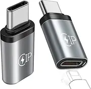 USB C Male to Lightning Female Adapter, 4Pack USB-C to Lightning Adapter for iPhone 15/16 Pro/16 Pro Max/Plus,Galaxy S24, iPad Pro/Air,for Fast Charging/Data Transfer, Not for Audio/OTG