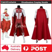 Invincible Omni-Man Nolan Grayson Cosplay Costume Men Halloween Jumpsuit Cloak