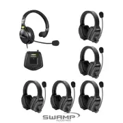 Saramonic WiTalk5 WT6D Full-Duplex 6-Person Wireless Intercom Headset System