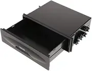 Universal Car Models Single Din Pocket Storage Drawer Dash Radio Box Black