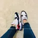 帝安諾-Adidas 愛迪達 Falcon 老爹鞋 郭雪芙 楊冪 李函 許路兒 白藍 白色 藍白 深藍白 CG6246【APP下單享4%點數】