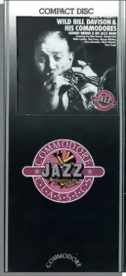 Wild Bill Davison - Jazz A-Plenty - New Long Box Commodore Jazz CD! 16 Tracks!