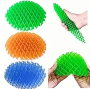 COMVASTARS Pack of 3 Fidget Worm Toy, Funny Bag Fidget Toy, Anti-Stress Toy, Stress Relief Toy, Shape-Changing Worm Toy for Children, Sensory Toys for Adults and Children