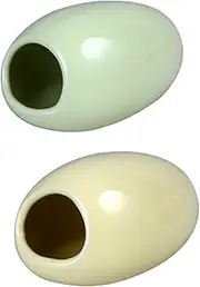 BESPORTBLE Small Ceramic Nest for Hamsters Comfortable Cooling House Pet Supplies No Fading No Odor Random
