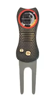 Death Star Golf Ball Marker +Switchblade Divot Tool Gift Star Wars Darth