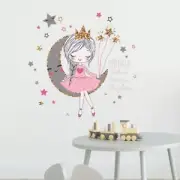 For Girls Room Cartoon Stickers Wall Sticker For Home Decoration Bedroom Decor