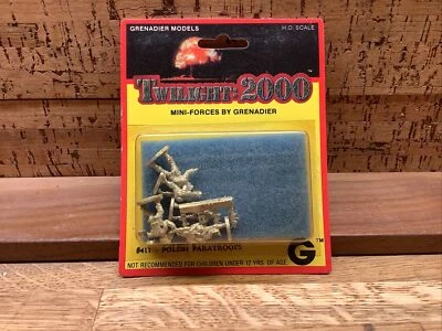 Grenadier Twilight 2000 Mini Polish Paratroopers Pack New #411