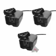 3x Vivitar Outdoor Waterproof Smart Plug WiFi Outlet No Hub Required