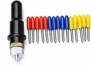15pcs Blade Vinyl Cutter Plotter Cutting Blades,30° 45° 60° Mix Blades + Blade Holder For R -oland Vinyl Cutter Plotter
